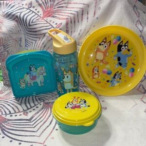 Disney Zak bluey Kids Lunch Set